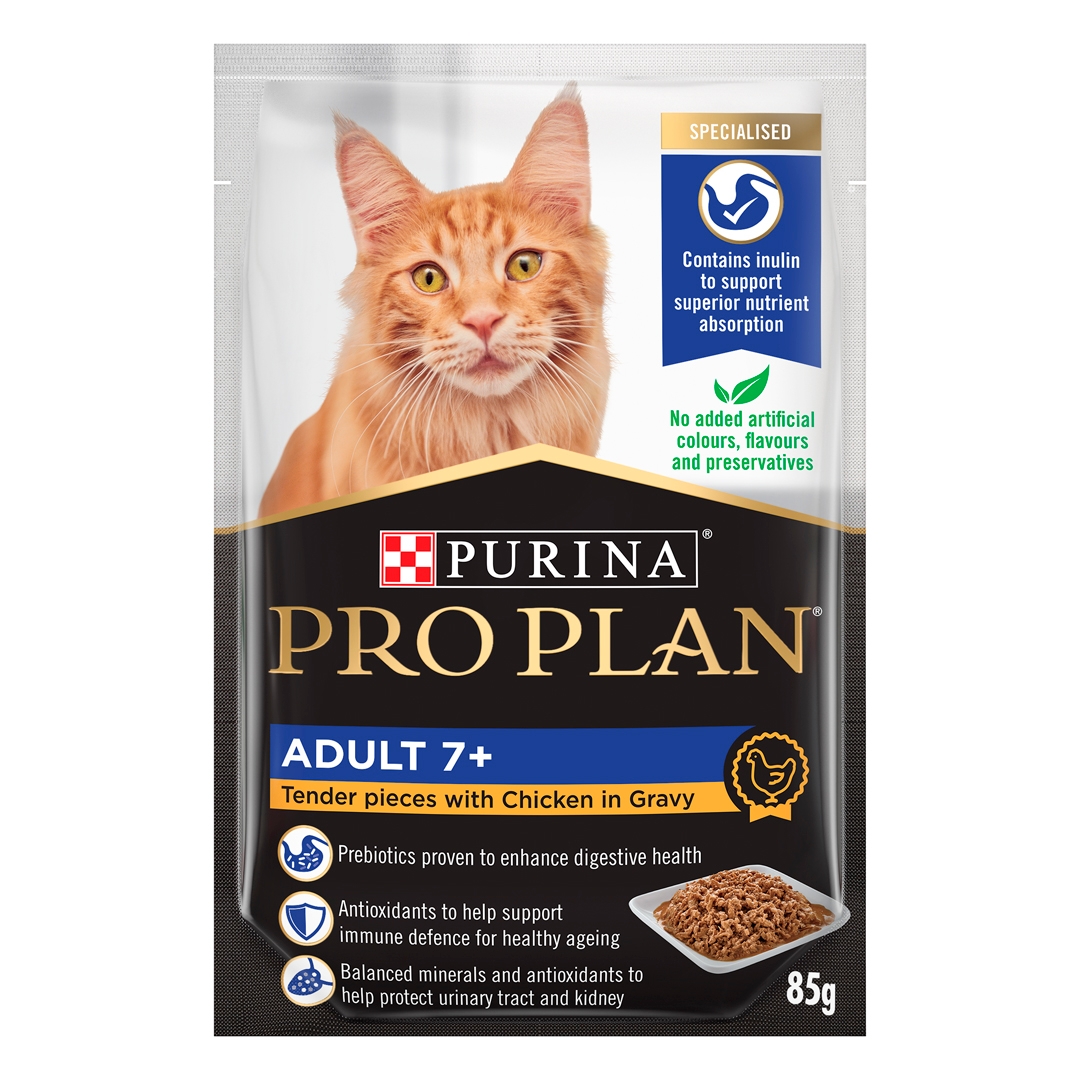 PRO PLAN Adult 7 with Chicken Wet Cat Food